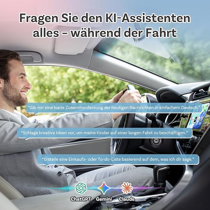 Wireless Car Connectivity Adapter 2-in-1