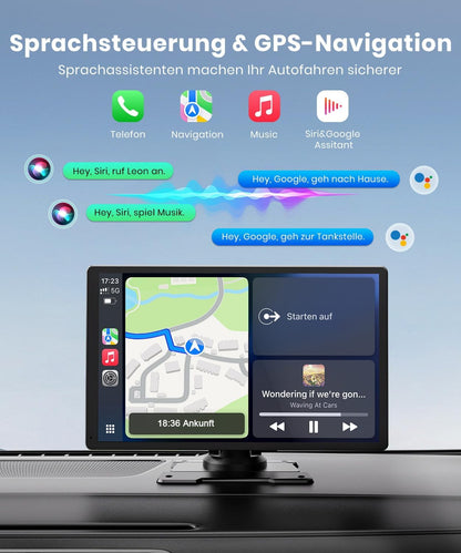 9.26-Inch Wireless Car Display