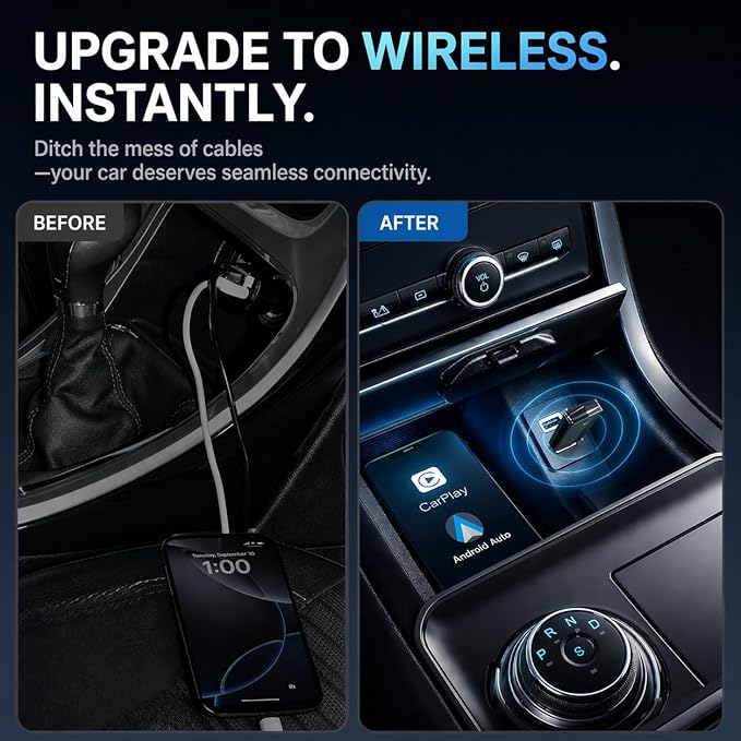Wireless Car Connectivity Adapter