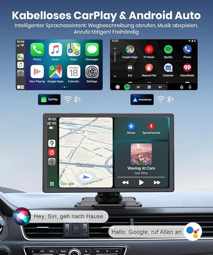 9.26-Inch Wireless Car Display