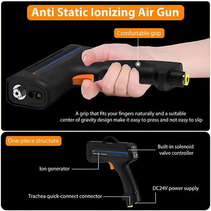 Ionizing Air Duster Gun with Anti-Static Technology