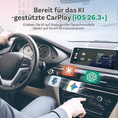 Wireless Car Connectivity Adapter 2-in-1