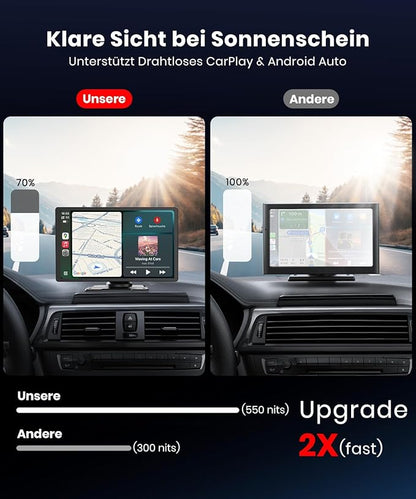 9.26-Inch Wireless Car Display
