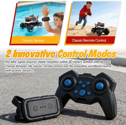 Remote Control Monster Truck with Water Blaster