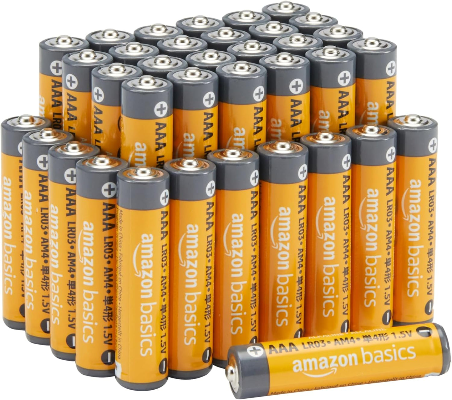 AAA Alkaline Batteries – 36 Pack